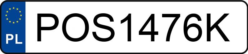 Numer rejestracyjny POS 1476K posiada PEUGEOT 208 - POS1476K