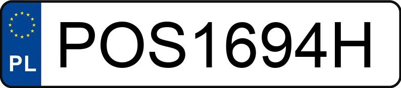 Numer rejestracyjny POS 1694H posiada AUDI A4 - POS1694H Numer rejestracyjny POS 1694H posiada AUDI A4 - POS1694H
