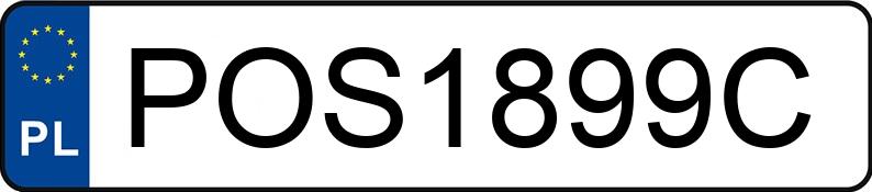 Numer rejestracyjny POS 1899C posiada AUDI A4 2.0 TDI AVANT - POS1899C