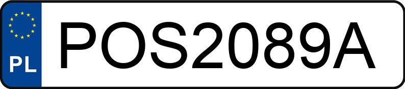 Numer rejestracyjny POS 2089A posiada MERCEDES-BENZ AMG A 35 - POS2089A