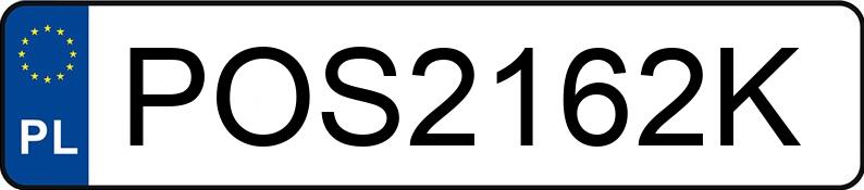 Numer rejestracyjny POS 2162K posiada MERCEDES-BENZ E 250 CDI - POS2162K