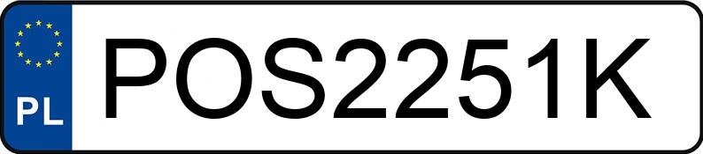 Numer rejestracyjny POS 2251K posiada AUDI Q5 TDI MR`09 E5 8R Q5 TDI MR`09 E5 8R - POS2251K