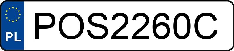 Numer rejestracyjny POS 2260C posiada MERCEDES-BENZ A 160 CDI - POS2260C