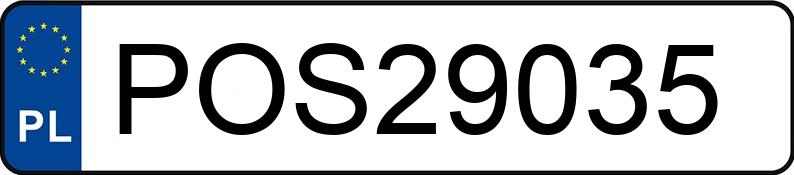 Numer rejestracyjny POS 29035 posiada PEUGEOT 307 1.6 SW - POS29035 Numer rejestracyjny POS 29035 posiada PEUGEOT 307 1.6 SW - POS29035