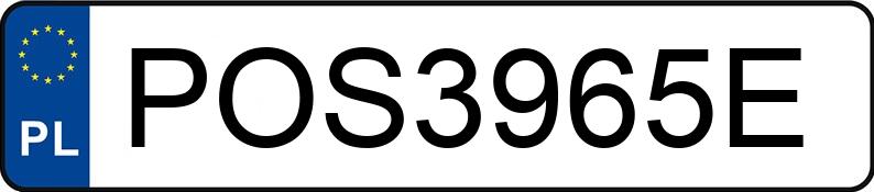 Numer rejestracyjny POS 3965E posiada BMW 528i Touring Kat. MR`95 E39 528i Touring Kat. MR`95 E39 - POS3965E