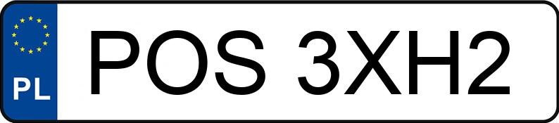 Numer rejestracyjny POS 3XH2 posiada BMW 520 Diesel DPF MR`07 E4 E60 520 Diesel DPF MR`07 E4 E60 - POS3XH2