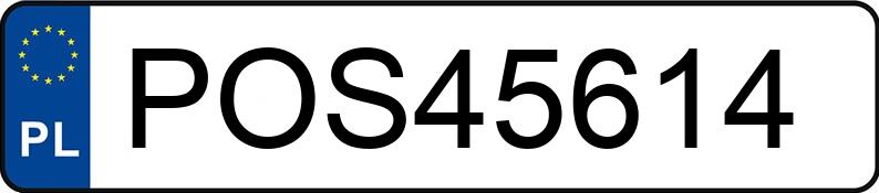 Numer rejestracyjny POS 45614 posiada PORSCHE Panamera MR`09 E4 Platinum Edition - POS45614 Numer rejestracyjny POS 45614 posiada PORSCHE Panamera MR`09 E4 Platinum Edition - POS45614