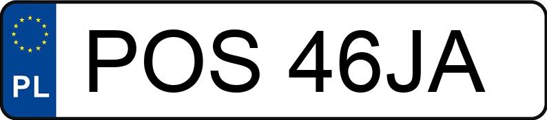 Numer rejestracyjny POS 46JA posiada ROVER 220 - POS46JA