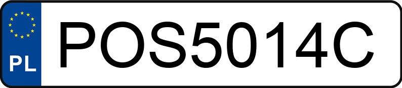 Numer rejestracyjny POS 5014C posiada PEUGEOT BOXER - POS5014C