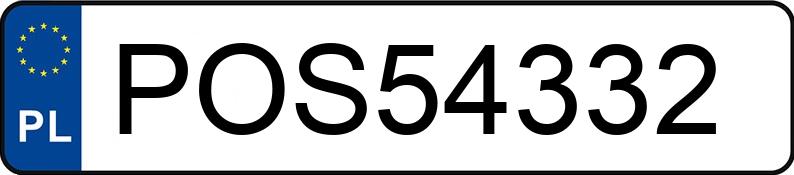 Numer rejestracyjny POS 54332 posiada BMW 320i Touring MR`12 E5 F31 xDrive - POS54332 Numer rejestracyjny POS 54332 posiada BMW 320i Touring MR`12 E5 F31 xDrive - POS54332