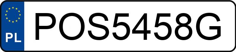 Numer rejestracyjny POS 5458G posiada OPEL ASTRA GTC - POS5458G