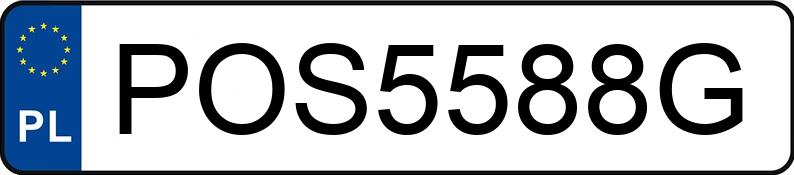 Numer rejestracyjny POS 5588G posiada BRABUS BRABUS GLS 900M - POS5588G Numer rejestracyjny POS 5588G posiada BRABUS BRABUS GLS 900M - POS5588G