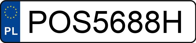 Numer rejestracyjny POS 5688H posiada RENAULT SCENIC - POS5688H Numer rejestracyjny POS 5688H posiada RENAULT SCENIC - POS5688H