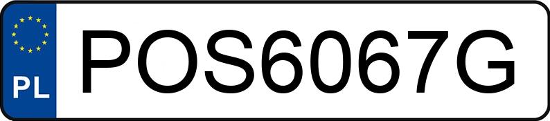 Numer rejestracyjny POS 6067G posiada CITROEN C4 - POS6067G