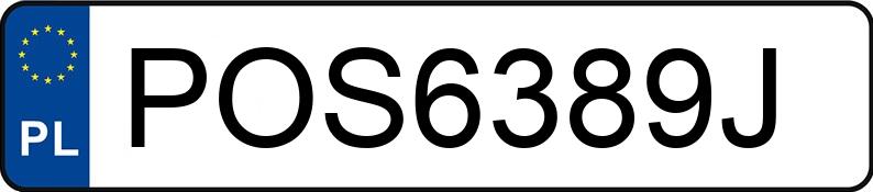 Numer rejestracyjny POS 6389J posiada CITROEN JUMPER - POS6389J