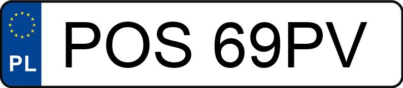 Numer rejestracyjny POS 69PV posiada PEUGEOT 206 1.4 - POS69PV