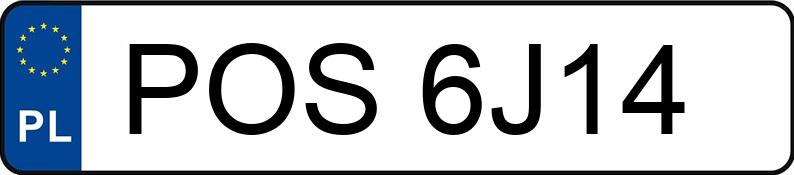 Numer rejestracyjny POS 6J14 posiada VOLKSWAGEN Polo III 1.6 Kat. MR`94 75 - POS6J14 Numer rejestracyjny POS 6J14 posiada VOLKSWAGEN Polo III 1.6 Kat. MR`94 75 - POS6J14