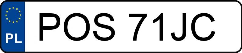 Numer rejestracyjny POS 71JC posiada WLADIMIREC T 25A1 - POS71JC