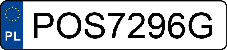 Numer rejestracyjny POS 7296G posiada BMW 116i MR`04 E3 E87 116i MR`04 E3 E87 - POS7296G