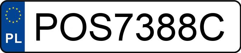 Numer rejestracyjny POS 7388C posiada VOLVO V60 - POS7388C