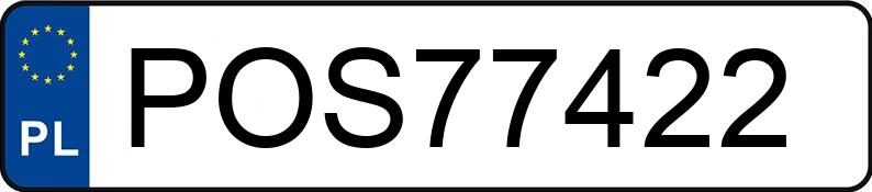 Numer rejestracyjny POS 77422 posiada SKODA Fabia III 1.0 MR`19 E6d Active - POS77422 Numer rejestracyjny POS 77422 posiada SKODA Fabia III 1.0 MR`19 E6d Active - POS77422