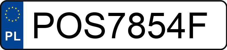 Numer rejestracyjny POS 7854F posiada RENAULT TALISMAN - POS7854F