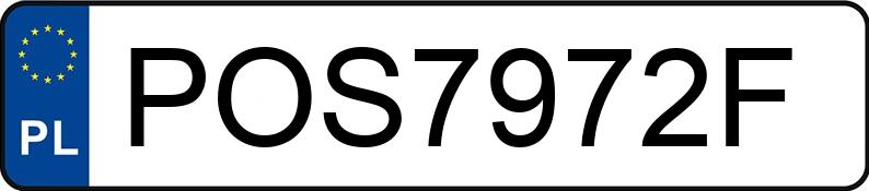 Numer rejestracyjny POS 7972F posiada AUDI A6 Avant 2.0 TFSI MR`09 E4 4F A6 Avant 2.0 TFSI MR`09 E4 4F - POS7972F