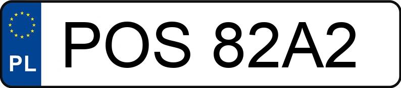 Numer rejestracyjny POS 82A2 posiada PEUGEOT EXPERT 2.0 HDI - POS82A2