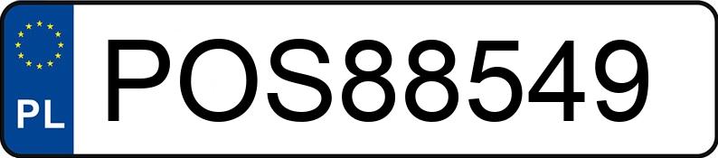 Numer rejestracyjny POS 88549 posiada MERCEDES-BENZ E 250 CDI 4MATIC - POS88549