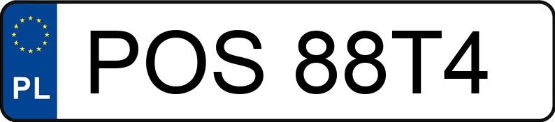 Numer rejestracyjny POS 88T4 posiada ROMET 50-M-2 - POS88T4 Numer rejestracyjny POS 88T4 posiada ROMET 50-M-2 - POS88T4