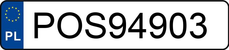 Numer rejestracyjny POS 94903 posiada PEUGEOT 207 1.6 HDI MR`06 E4 Sporty 110 - POS94903