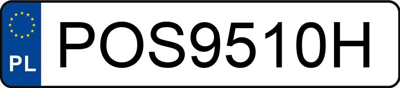 Numer rejestracyjny POS 9510H posiada AUDI Q5 - POS9510H