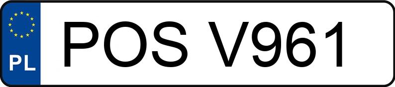 Numer rejestracyjny POS V961 posiada AUDI 90 - POSV961