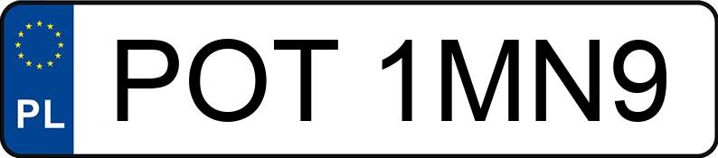 Numer rejestracyjny POT 1MN9 posiada RENAULT MEGANE SCENIC - POT1MN9 Numer rejestracyjny POT 1MN9 posiada RENAULT MEGANE SCENIC - POT1MN9