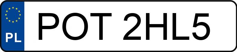 Numer rejestracyjny POT 2HL5 posiada PEUGEOT 207 - POT2HL5