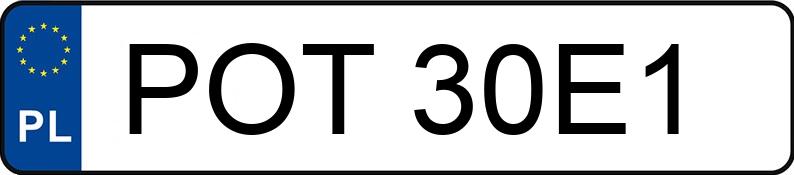 Numer rejestracyjny POT 30E1 posiada FIAT/CARPOL DUCATO - POT30E1
