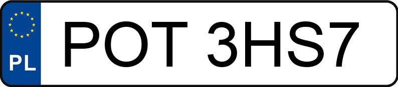 Numer rejestracyjny POT 3HS7 posiada FORD Ka 1.2 MR`09 E4 Tattoo - POT3HS7 Numer rejestracyjny POT 3HS7 posiada FORD Ka 1.2 MR`09 E4 Tattoo - POT3HS7