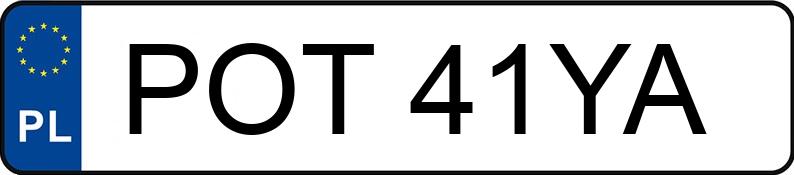 Numer rejestracyjny POT 41YA posiada SIMSON Skutery S 53 - POT41YA Numer rejestracyjny POT 41YA posiada SIMSON Skutery S 53 - POT41YA