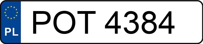 Numer rejestracyjny POT 4384 posiada STAR 28 9.3t 28 9.3t - POT4384 Numer rejestracyjny POT 4384 posiada STAR 28 9.3t 28 9.3t - POT4384