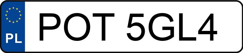 Numer rejestracyjny POT 5GL4 posiada MERCEDES-BENZ A 180 CDI MR`08 E4 169 Classic - POT5GL4