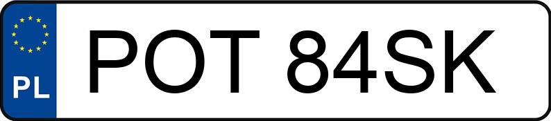 Numer rejestracyjny POT 84SK posiada REISCH RP-16 - POT84SK