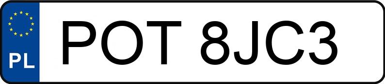 Numer rejestracyjny POT 8JC3 posiada BMW 335I - POT8JC3 Numer rejestracyjny POT 8JC3 posiada BMW 335I - POT8JC3