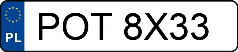 Numer rejestracyjny POT 8X33 posiada DERBI Skutery do 50 ccm Variant Sport 50 2T - POT8X33