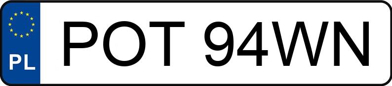 Numer rejestracyjny POT 94WN posiada VOLKSWAGEN Golf II 1.6 Kat. GL - POT94WN Numer rejestracyjny POT 94WN posiada VOLKSWAGEN Golf II 1.6 Kat. GL - POT94WN