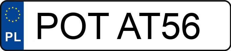 Numer rejestracyjny POT AT56 posiada RENAULT MEGANE COUPE - POTAT56 Numer rejestracyjny POT AT56 posiada RENAULT MEGANE COUPE - POTAT56