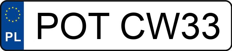 Numer rejestracyjny POT CW33 posiada PEUGEOT 508 - POTCW33 Numer rejestracyjny POT CW33 posiada PEUGEOT 508 - POTCW33