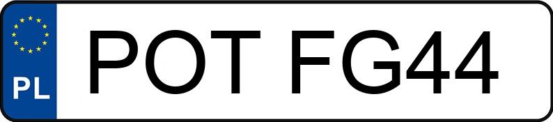 Numer rejestracyjny POT FG44 posiada BMW 420 Coupe Diesel MR`13 E5 F32 420 Coupe Diesel MR`13 E5 F32 - POTFG44