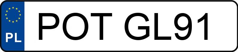 Numer rejestracyjny POT GL91 posiada VOLKSWAGEN TOURAN - POTGL91 Numer rejestracyjny POT GL91 posiada VOLKSWAGEN TOURAN - POTGL91