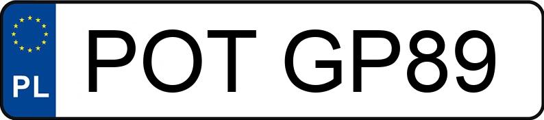 Numer rejestracyjny POT GP89 posiada MERCEDES-BENZ S 400 D 4MATIC - POTGP89