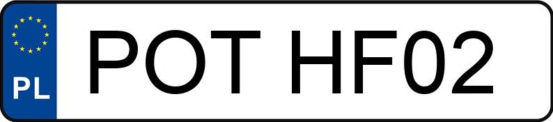 Numer rejestracyjny POT HF02 posiada VOLKSWAGEN Passat GP 1.9 TDI MR`00 E3 Trendline - POTHF02